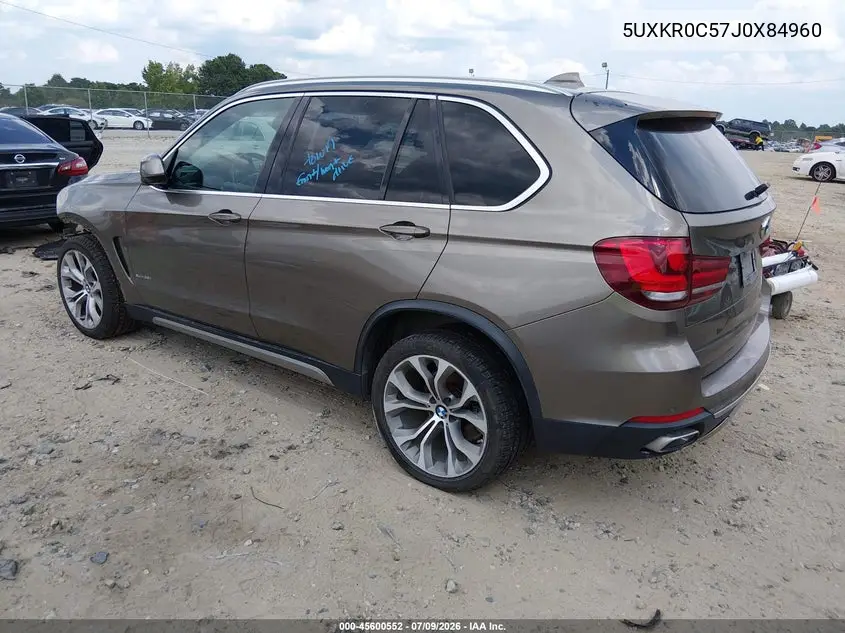 2018 BMW X5 xDrive35I VIN: 5UXKR0C57J0X84960 Lot: 45600552