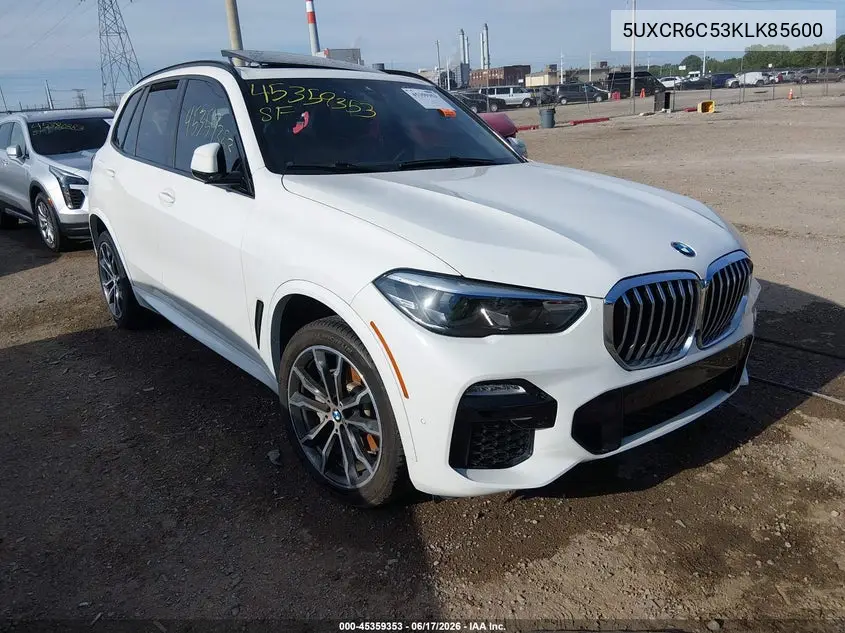 2019 BMW X5 xDrive40I VIN: 5UXCR6C53KLK85600 Lot: 45359353