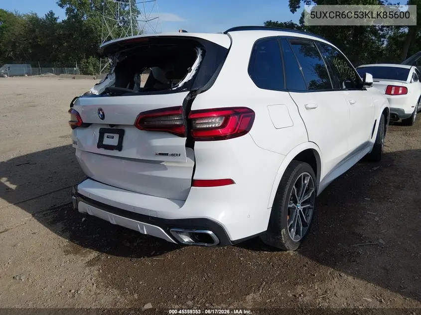 2019 BMW X5 xDrive40I VIN: 5UXCR6C53KLK85600 Lot: 45359353
