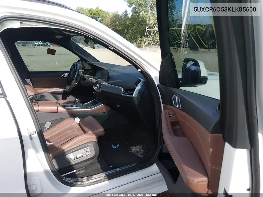 2019 BMW X5 xDrive40I VIN: 5UXCR6C53KLK85600 Lot: 45359353