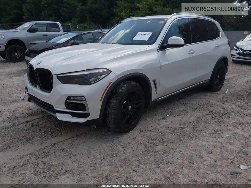 2019 BMW X5 xDrive40I VIN: 5UXCR6C51KLL00899 Lot: 45520143