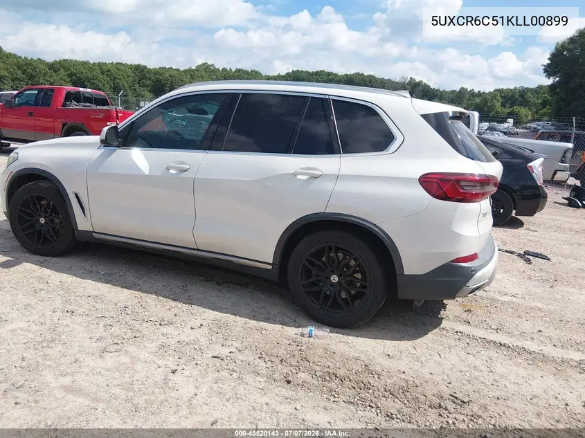 2019 BMW X5 xDrive40I VIN: 5UXCR6C51KLL00899 Lot: 45520143