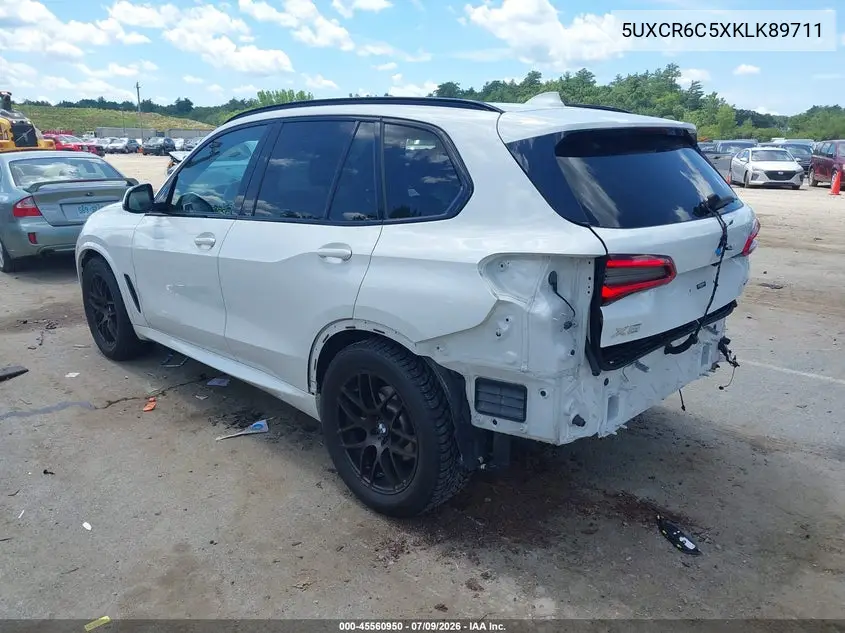 2019 BMW X5 xDrive40I VIN: 5UXCR6C5XKLK89711 Lot: 45560950