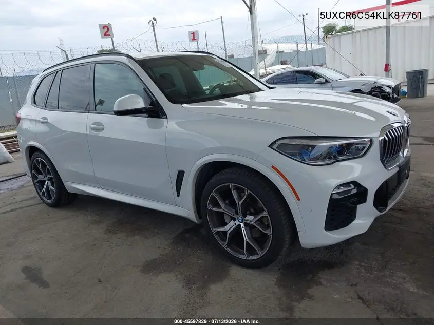 2019 BMW X5 xDrive40I VIN: 5UXCR6C54KLK87761 Lot: 45597829