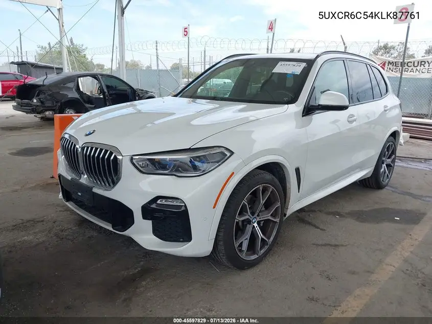 2019 BMW X5 xDrive40I VIN: 5UXCR6C54KLK87761 Lot: 45597829