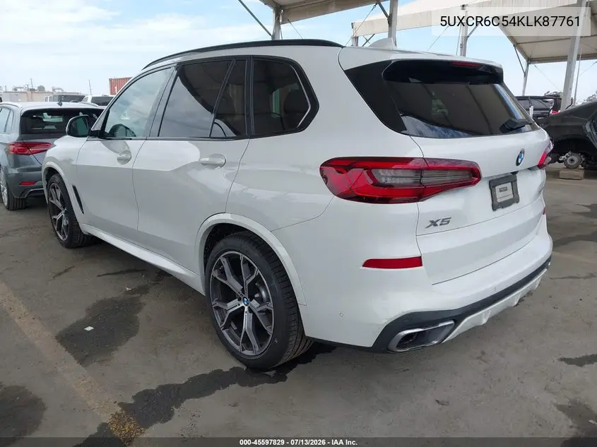 2019 BMW X5 xDrive40I VIN: 5UXCR6C54KLK87761 Lot: 45597829