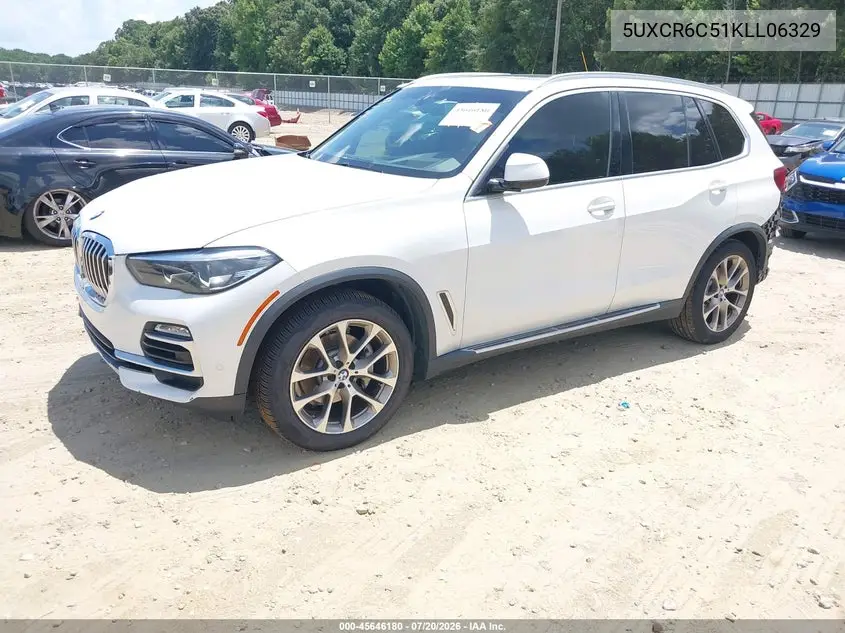 2019 BMW X5 xDrive40I VIN: 5UXCR6C51KLL06329 Lot: 45646180