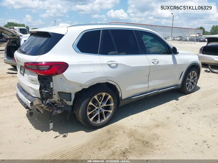2019 BMW X5 xDrive40I VIN: 5UXCR6C51KLL06329 Lot: 45646180