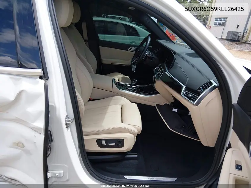 2019 BMW X5 xDrive40I VIN: 5UXCR6C59KLL26425 Lot: 45653252