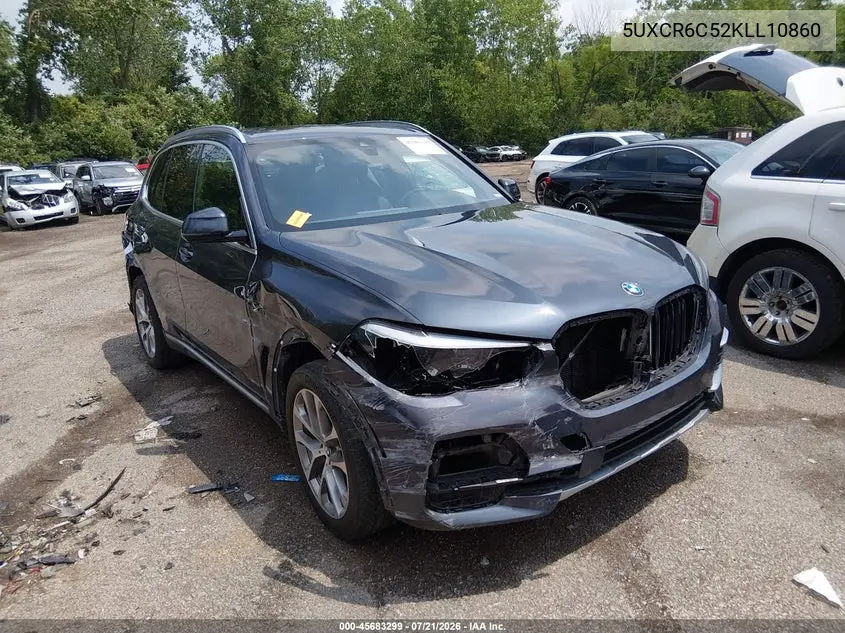 2019 BMW X5 xDrive40I VIN: 5UXCR6C52KLL10860 Lot: 45683299