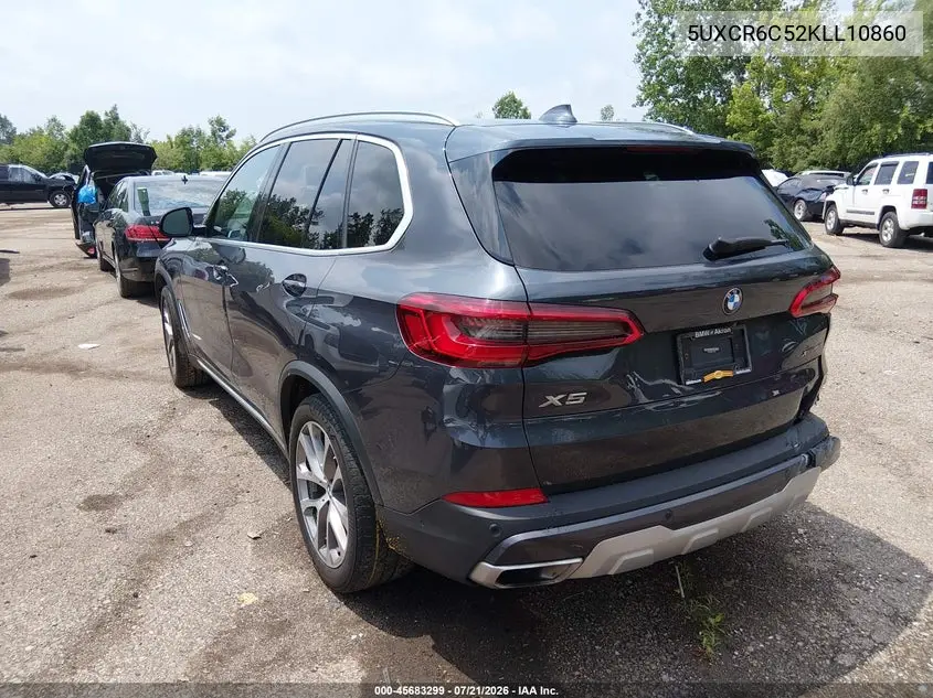 2019 BMW X5 xDrive40I VIN: 5UXCR6C52KLL10860 Lot: 45683299