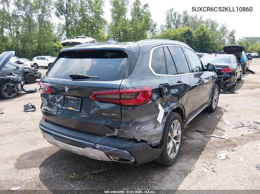 2019 BMW X5 xDrive40I VIN: 5UXCR6C52KLL10860 Lot: 45683299