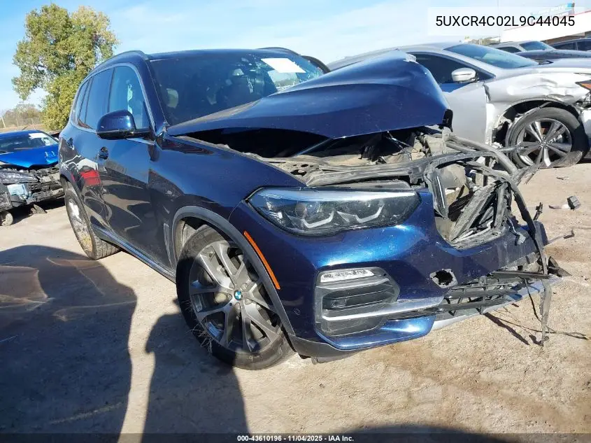 5UXCR4C02L9C44045 2020 BMW X5 Sdrive40I