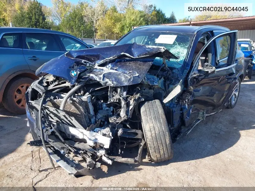 5UXCR4C02L9C44045 2020 BMW X5 Sdrive40I