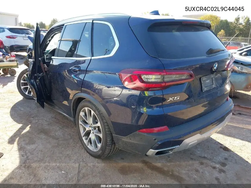 5UXCR4C02L9C44045 2020 BMW X5 Sdrive40I