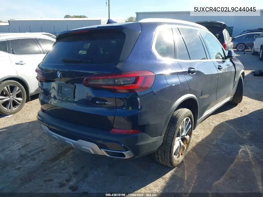 5UXCR4C02L9C44045 2020 BMW X5 Sdrive40I