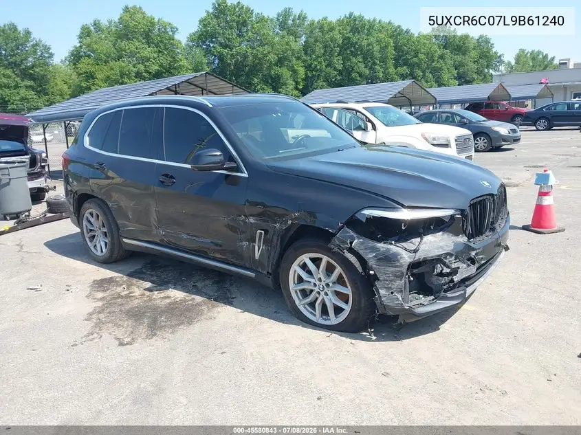 2020 BMW X5 xDrive40I VIN: 5UXCR6C07L9B61240 Lot: 45580843