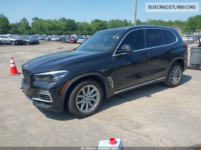 2020 BMW X5 xDrive40I VIN: 5UXCR6C07L9B61240 Lot: 45580843