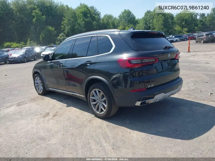 2020 BMW X5 xDrive40I VIN: 5UXCR6C07L9B61240 Lot: 45580843