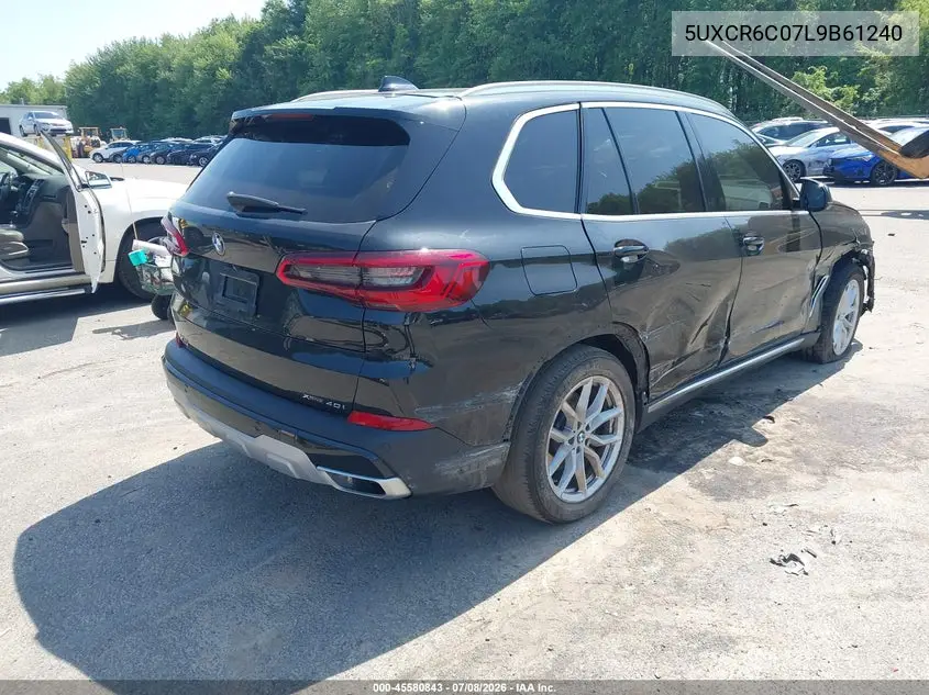 2020 BMW X5 xDrive40I VIN: 5UXCR6C07L9B61240 Lot: 45580843