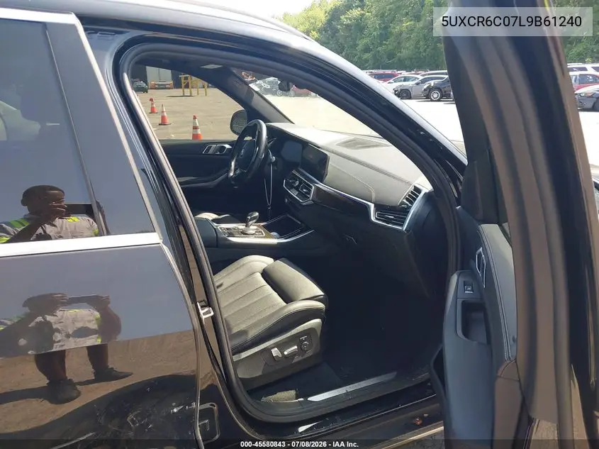 2020 BMW X5 xDrive40I VIN: 5UXCR6C07L9B61240 Lot: 45580843