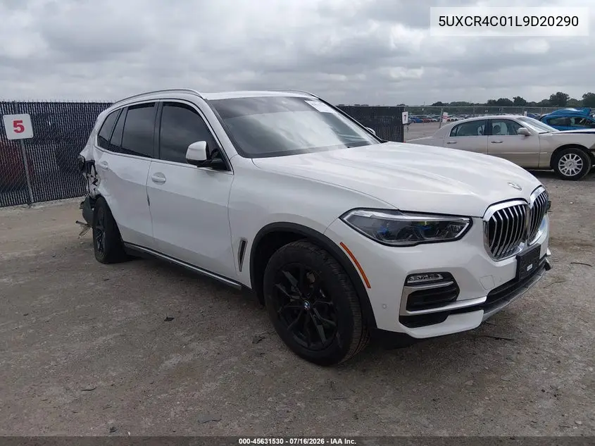 2020 BMW X5 Sdrive40I VIN: 5UXCR4C01L9D20290 Lot: 45631530