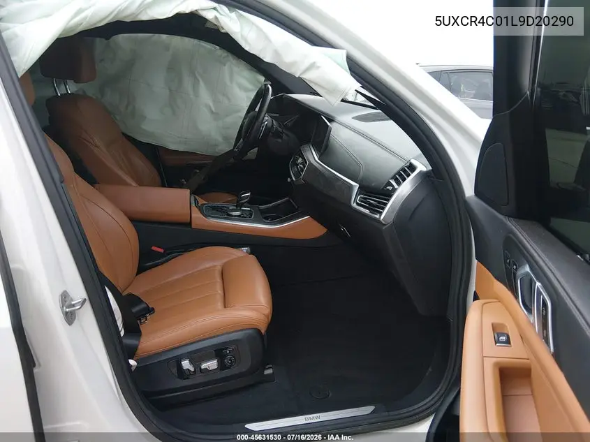 2020 BMW X5 Sdrive40I VIN: 5UXCR4C01L9D20290 Lot: 45631530