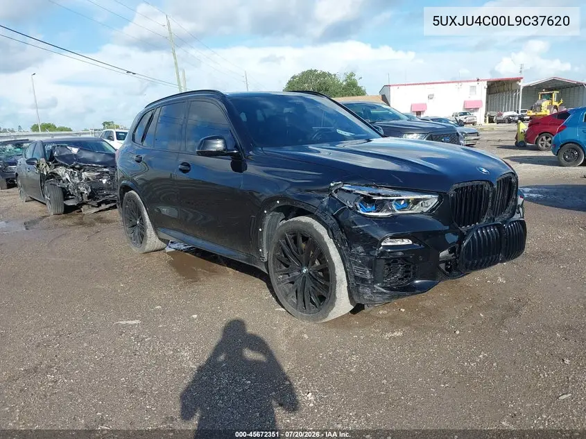 2020 BMW X5 M50I VIN: 5UXJU4C00L9C37620 Lot: 45672351