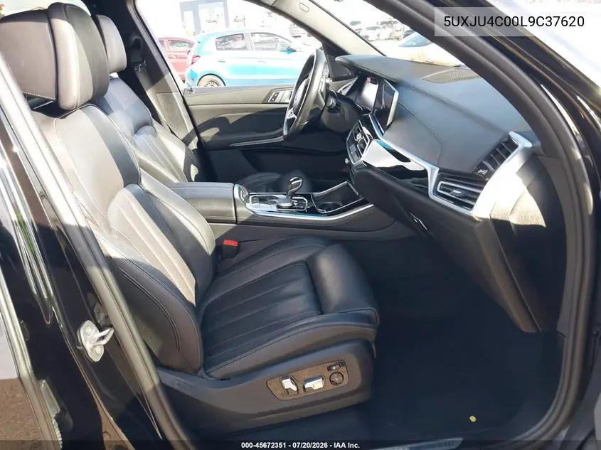 2020 BMW X5 M50I VIN: 5UXJU4C00L9C37620 Lot: 45672351