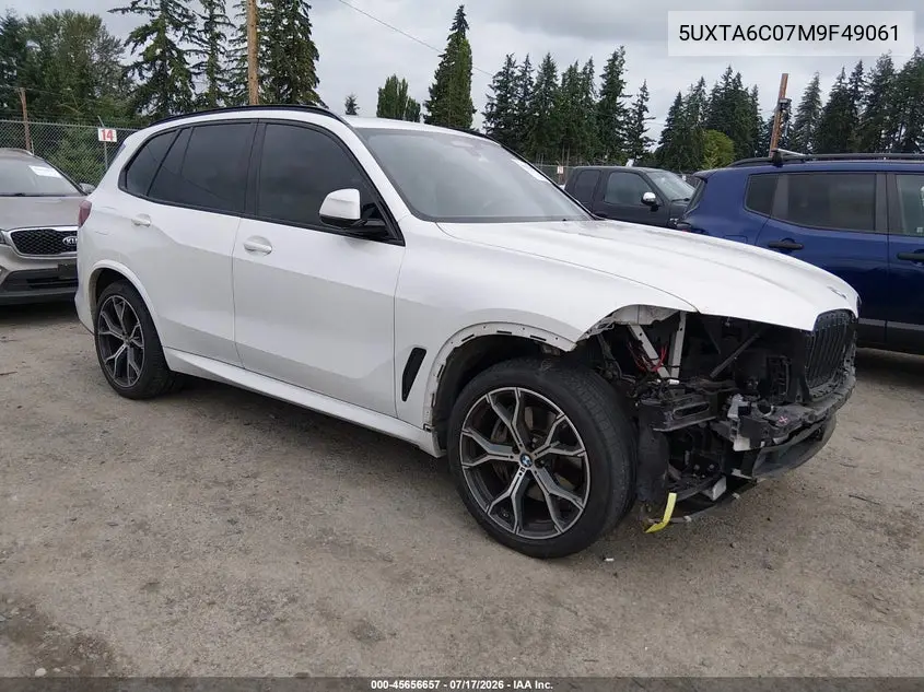 5UXTA6C07M9F49061 2021 BMW X5 Phev xDrive45E