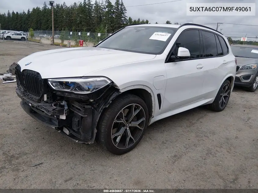 5UXTA6C07M9F49061 2021 BMW X5 Phev xDrive45E
