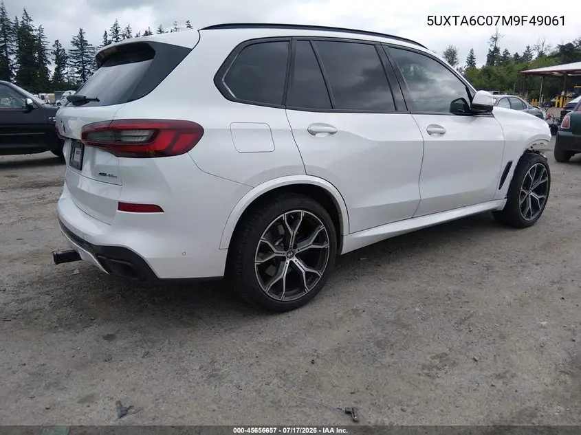 5UXTA6C07M9F49061 2021 BMW X5 Phev xDrive45E