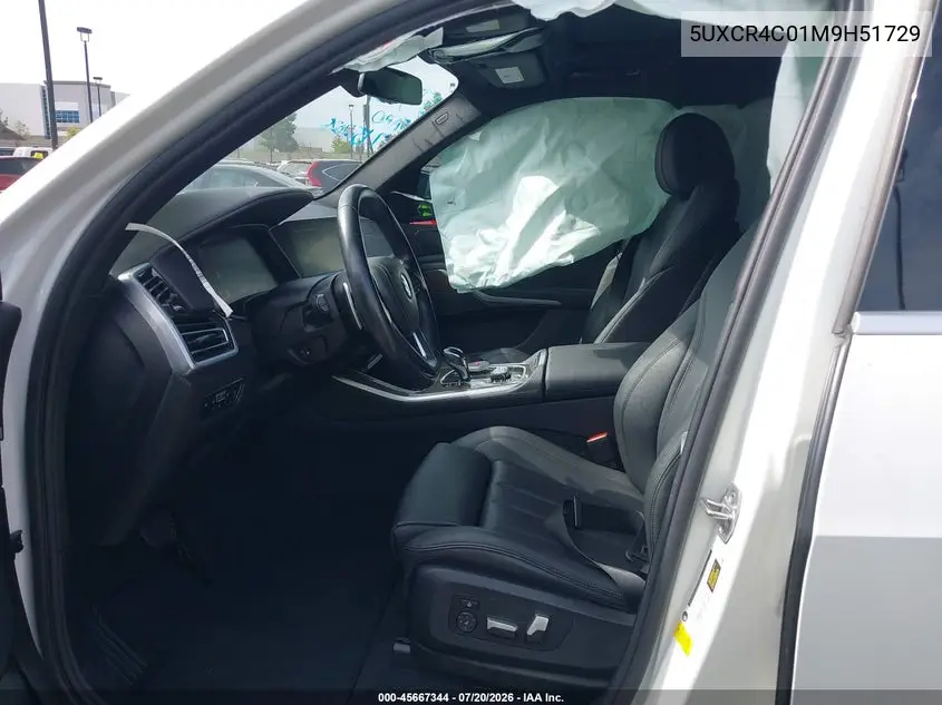 2021 BMW X5 Sdrive40I VIN: 5UXCR4C01M9H51729 Lot: 45667344
