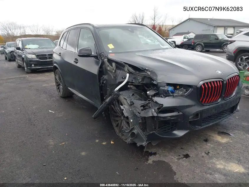 5UXCR6C07N9K62083 2022 BMW X5 xDrive40I