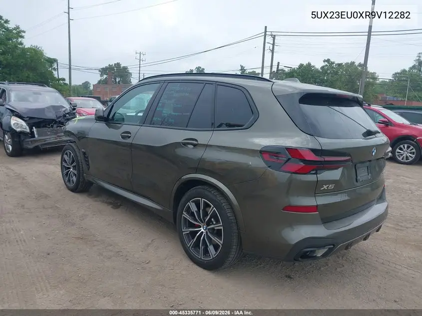 2024 BMW X5 xDrive40I VIN: 5UX23EU0XR9V12282 Lot: 45335771
