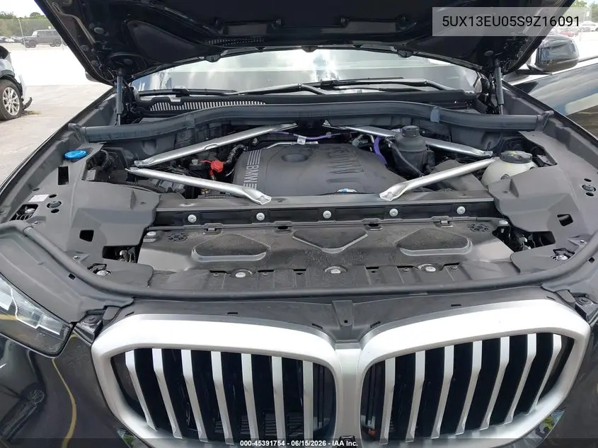 2025 BMW X5 Sdrive40I VIN: 5UX13EU05S9Z16091 Lot: 45391754