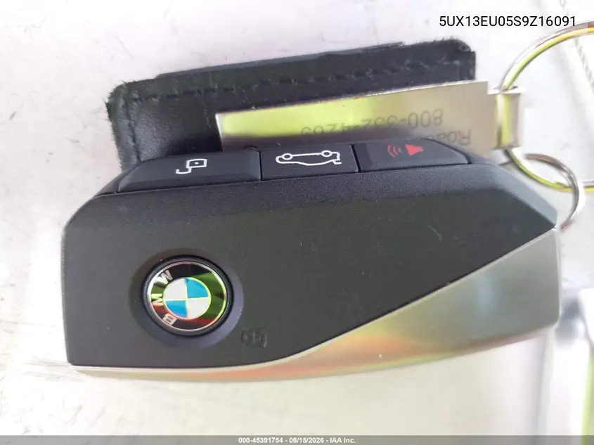 2025 BMW X5 Sdrive40I VIN: 5UX13EU05S9Z16091 Lot: 45391754