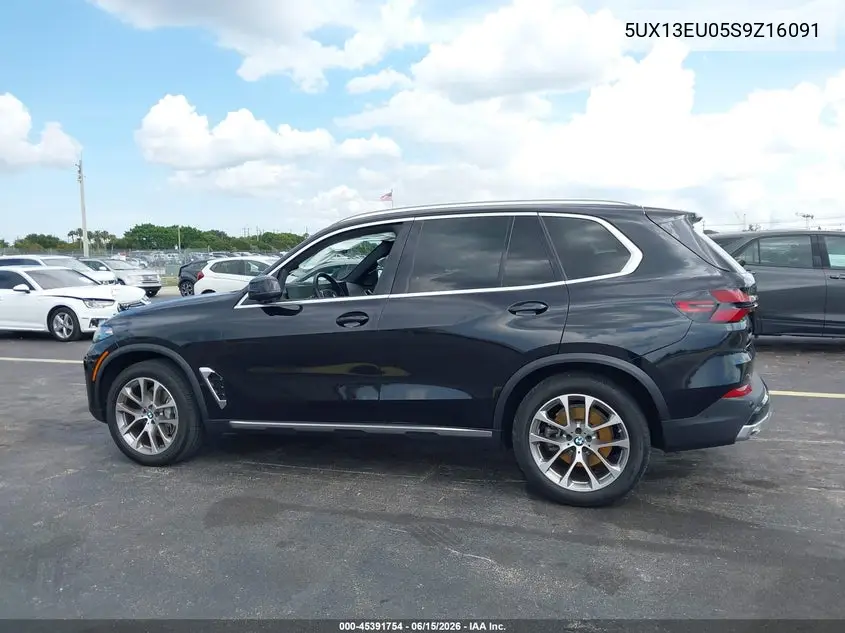 2025 BMW X5 Sdrive40I VIN: 5UX13EU05S9Z16091 Lot: 45391754