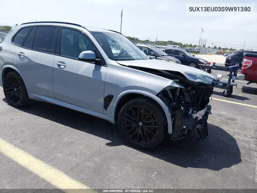 2025 BMW X5 Sdrive40I VIN: 5UX13EU03S9W91380 Lot: 45602995