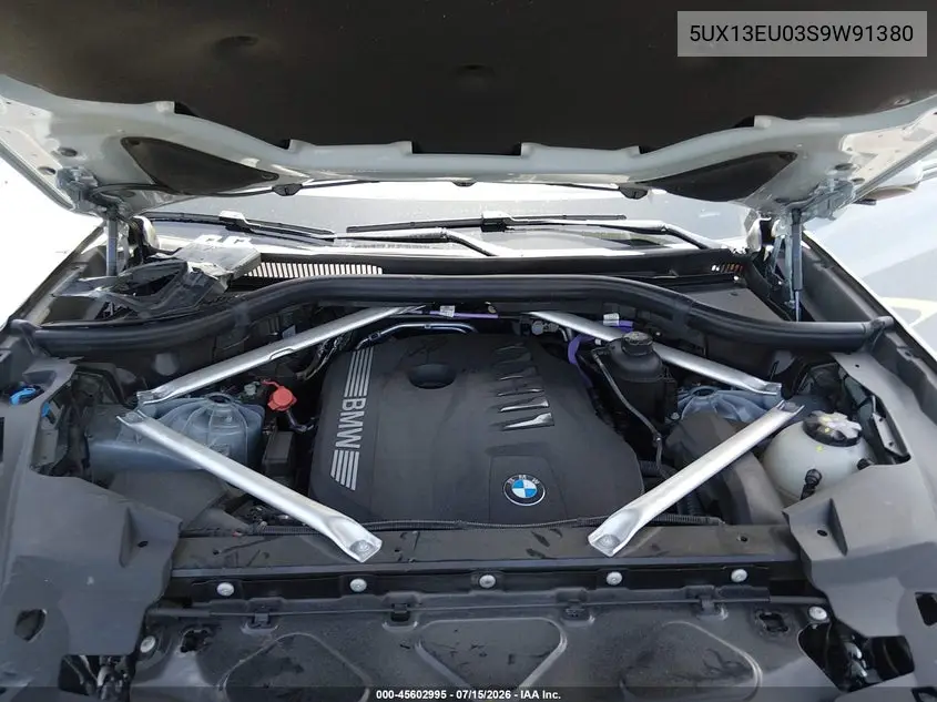 2025 BMW X5 Sdrive40I VIN: 5UX13EU03S9W91380 Lot: 45602995