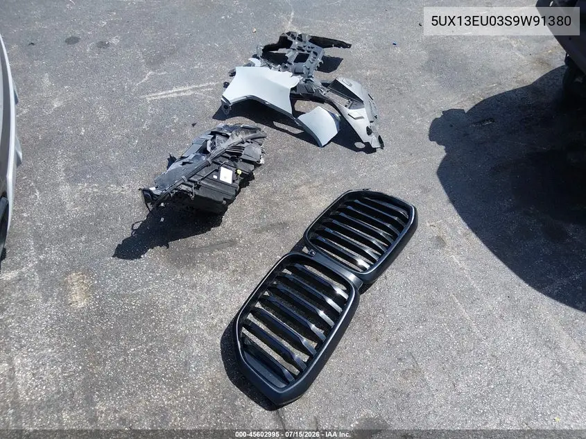 2025 BMW X5 Sdrive40I VIN: 5UX13EU03S9W91380 Lot: 45602995