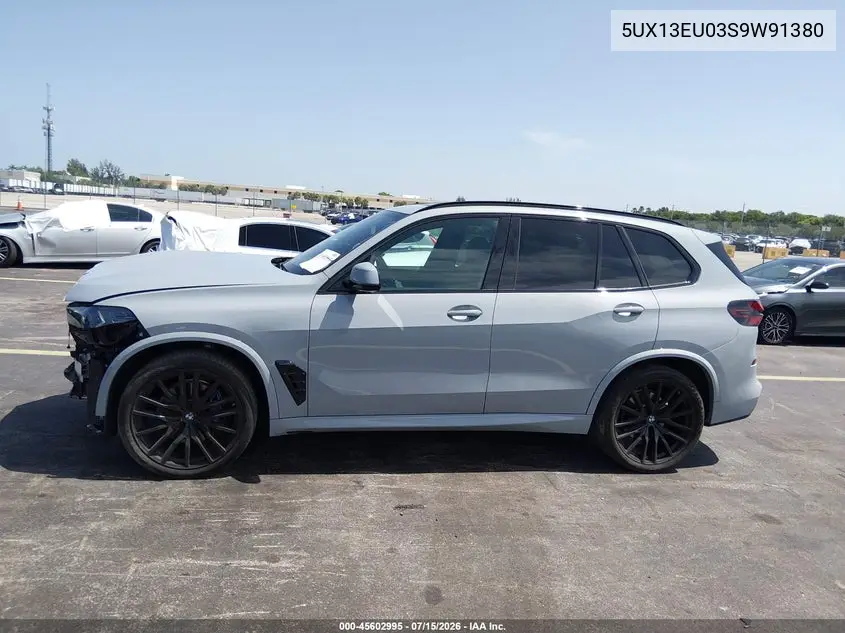 2025 BMW X5 Sdrive40I VIN: 5UX13EU03S9W91380 Lot: 45602995