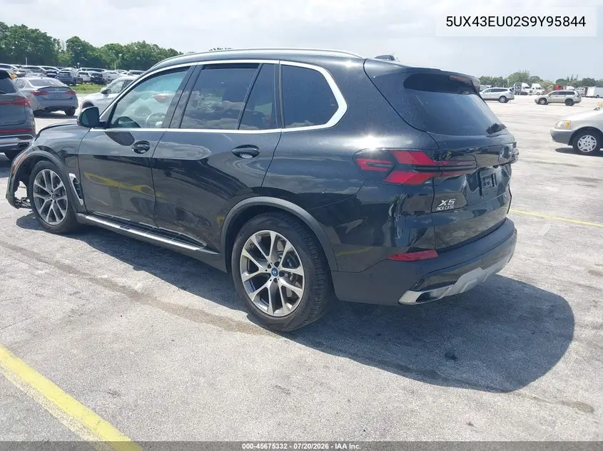 2025 BMW X5 Phev xDrive50E VIN: 5UX43EU02S9Y95844 Lot: 45675332