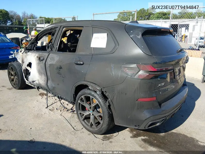 2026 BMW X5 xDrive40I VIN: 5UX23EU07T9494847 Lot: 45567420