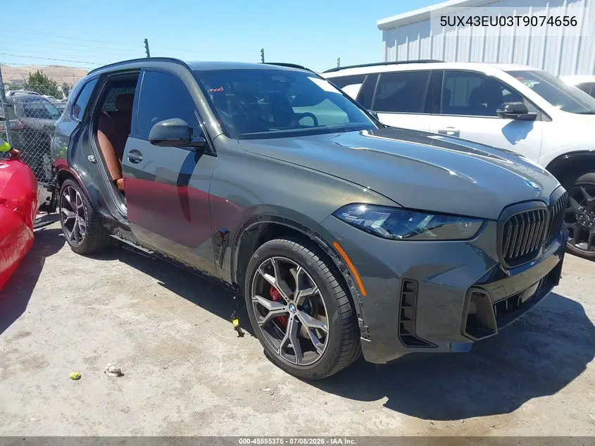 2026 BMW X5 Phev xDrive50E VIN: 5UX43EU03T9074656 Lot: 45585375