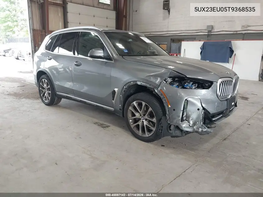 2026 BMW X5 xDrive40I VIN: 5UX23EU05T9368535 Lot: 45597143