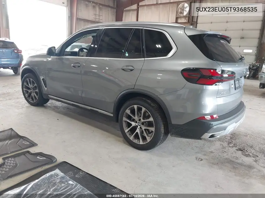 2026 BMW X5 xDrive40I VIN: 5UX23EU05T9368535 Lot: 45597143