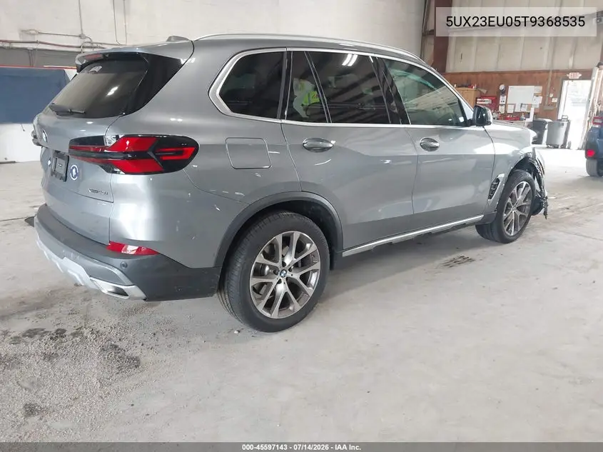 2026 BMW X5 xDrive40I VIN: 5UX23EU05T9368535 Lot: 45597143