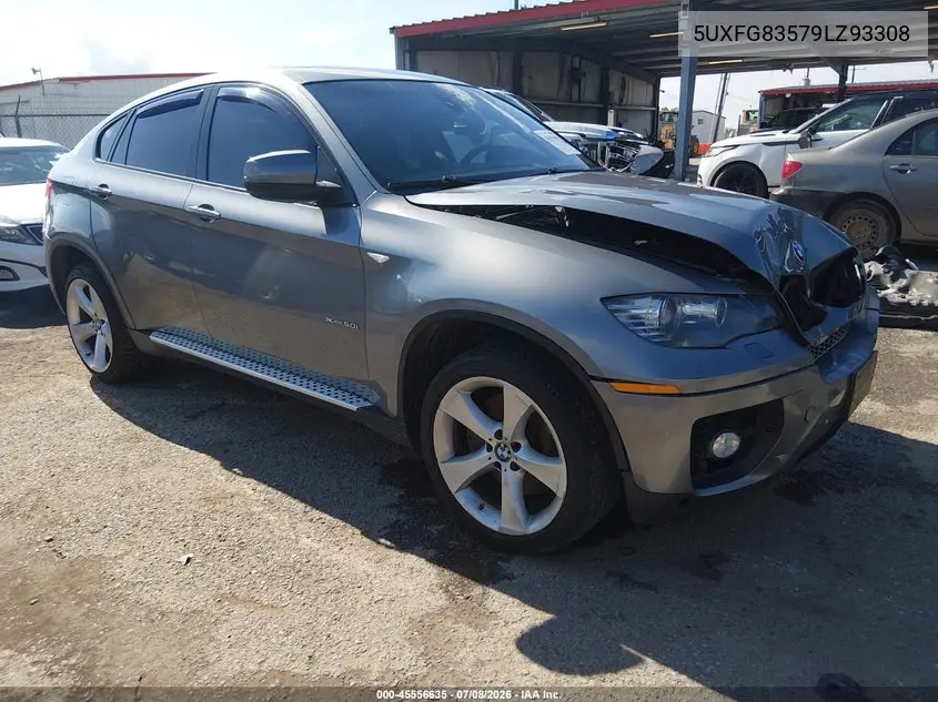 2009 BMW X6 xDrive50I VIN: 5UXFG83579LZ93308 Lot: 45556635