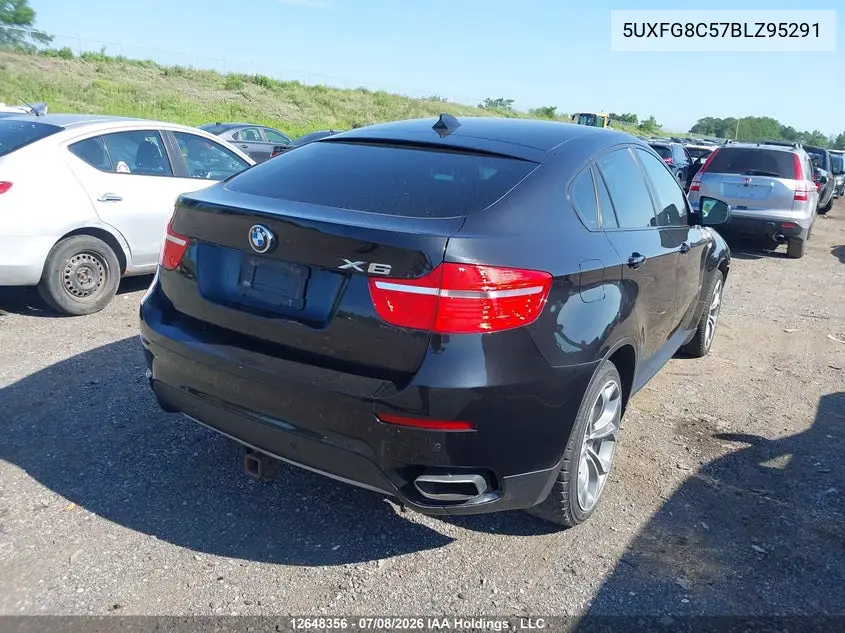 2011 BMW X6 xDrive50I VIN: 5UXFG8C57BLZ95291 Lot: 12648356